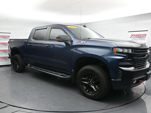 Northsky Blue Metallic 2019 Chevrolet Silverado 1500 LT Trail Boss