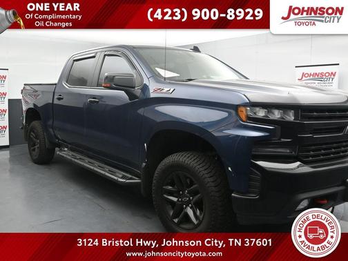 Northsky Blue Metallic 2019 Chevrolet Silverado 1500 LT Trail Boss