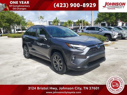 Magnetic Gray Metallic 2023 Toyota RAV4 Hybrid XLE Premium