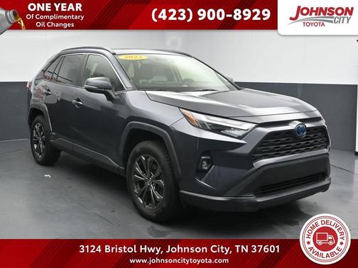Magnetic Gray Metallic 2023 Toyota RAV4 Hybrid XLE Premium