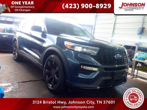 Stone Blue Metallic 2022 Ford Explorer ST