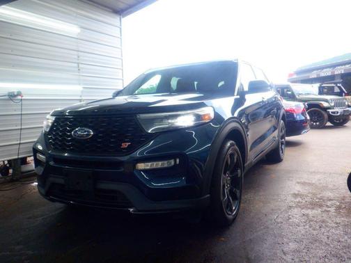 Stone Blue Metallic 2022 Ford Explorer ST
