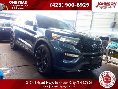 Stone Blue Metallic 2022 Ford Explorer ST