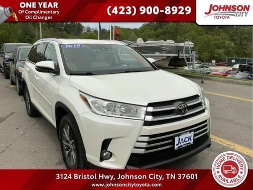Blizzard Pearl 2019 Toyota Highlander XLE