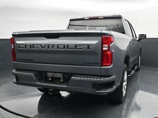 Satin Steel Metallic 2021 Chevrolet Silverado 1500 Custom