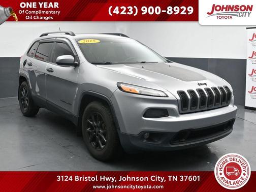 Billet Silver Metallic Clearcoat 2015 Jeep Cherokee Latitude