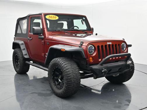 Red Rock Crystal Pearl 2010 Jeep Wrangler Sport