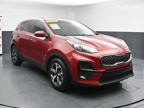 Hyper Red 2021 Kia Sportage LX