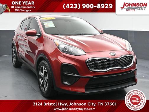 Hyper Red 2021 Kia Sportage LX