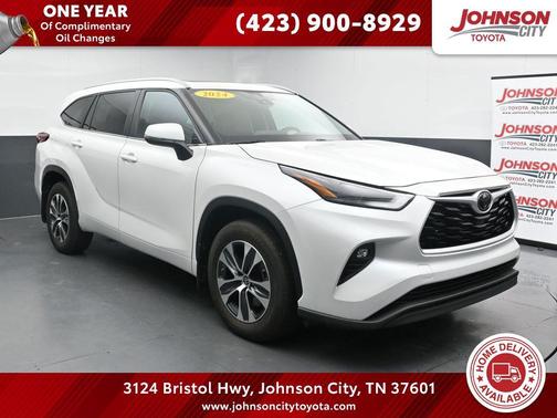 Wind Chill Pearl 2024 Toyota Highlander XLE