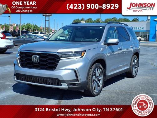 Lunar Silver Metallic 2024 Honda Pilot Elite