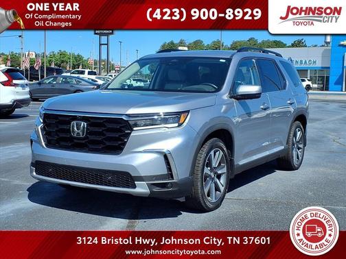 Lunar Silver Metallic 2024 Honda Pilot Elite