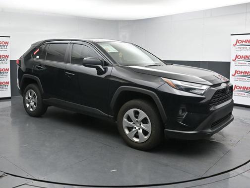 Midnight Black Metallic 2023 Toyota RAV4 LE
