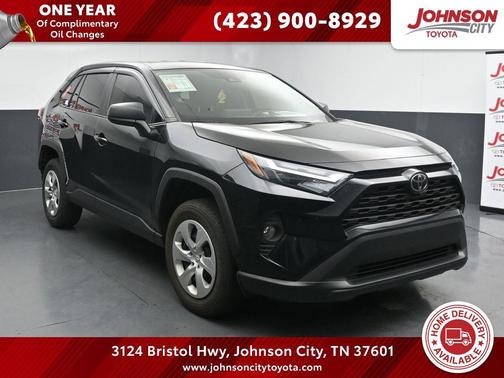 Midnight Black Metallic 2023 Toyota RAV4 LE