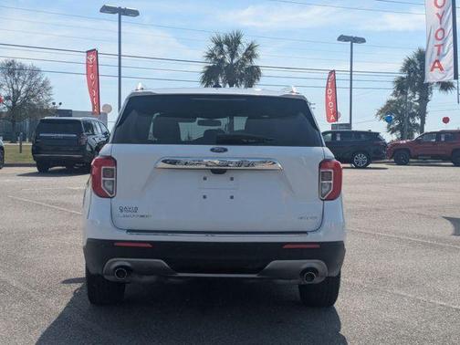 Oxford White 2023 Ford Explorer Limited