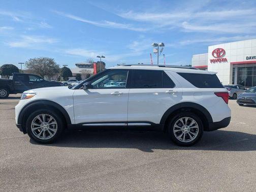 Oxford White 2023 Ford Explorer Limited