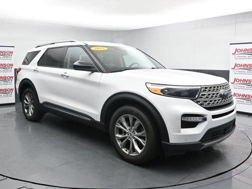 Oxford White 2023 Ford Explorer Limited