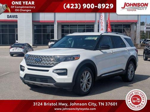 Oxford White 2023 Ford Explorer Limited