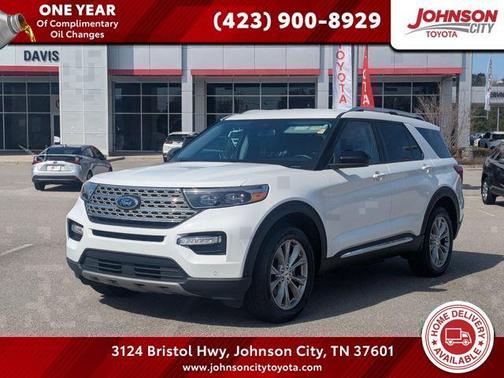 Oxford White 2023 Ford Explorer Limited