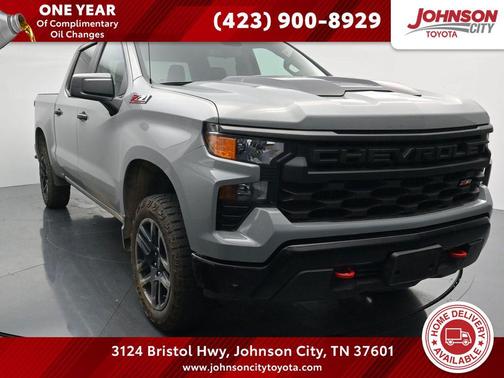 Slate Gray Metallic 2025 Chevrolet Silverado 1500 Custom Trail Boss