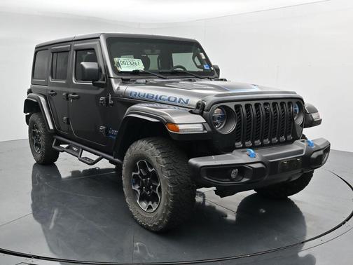 Granite Crystal Metallic Clearcoat 2022 Jeep Wrangler Unlimited 4xe Rubicon