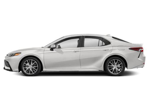 White 2022 Toyota Camry Nightshade Edition Hybrid