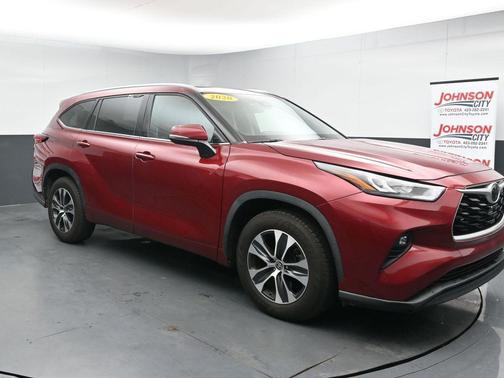 Ruby Flare Pearl 2020 Toyota Highlander XLE