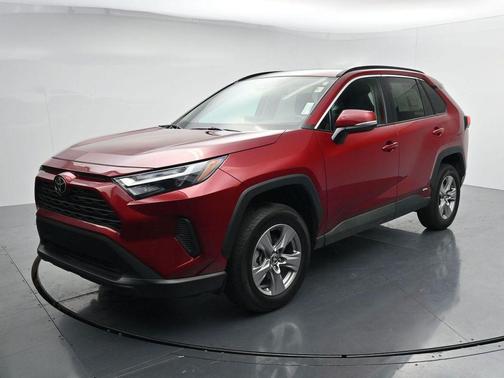 Ruby Flare Pearl 2025 Toyota RAV4 Hybrid XLE