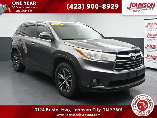 Predawn Gray Mica 2016 Toyota Highlander XLE