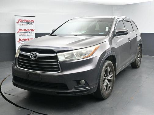 Predawn Gray Mica 2016 Toyota Highlander XLE