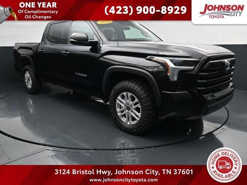 Midnight Black Metallic 2024 Toyota Tundra SR5