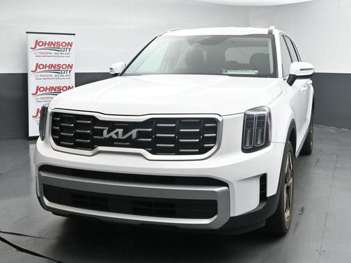 Glacial White Pearl 2024 Kia Telluride S