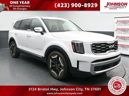 Glacial White Pearl 2024 Kia Telluride S