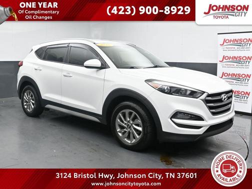 Dazzling White 2018 Hyundai TUCSON SEL