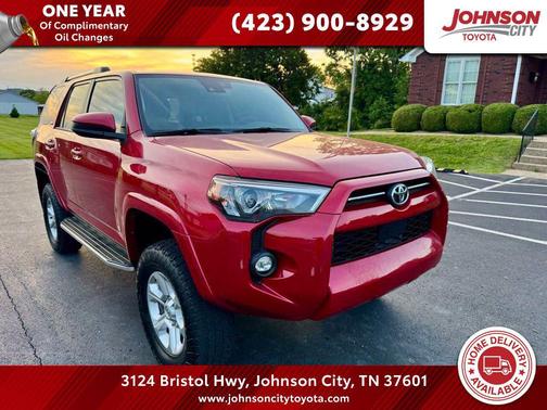 Barcelona Red Metallic 2022 Toyota 4Runner SR5