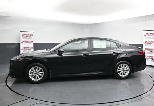 Midnight Black Metallic 2025 Toyota Camry LE