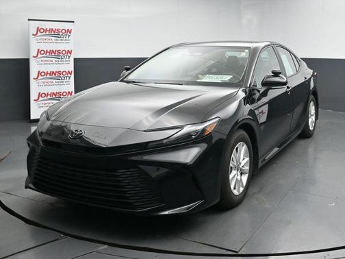 Midnight Black Metallic 2025 Toyota Camry LE