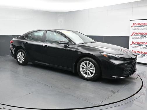 Midnight Black Metallic 2025 Toyota Camry LE