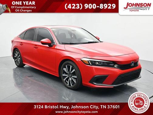 Rallye Red 2022 Honda Civic EX