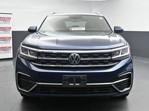 Tourmaline Blue Metallic 2021 Volkswagen Atlas Cross Sport 3.6L V6 SE w/Technology R-Line