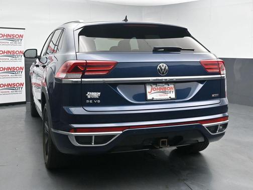 Tourmaline Blue Metallic 2021 Volkswagen Atlas Cross Sport 3.6L V6 SE w/Technology R-Line