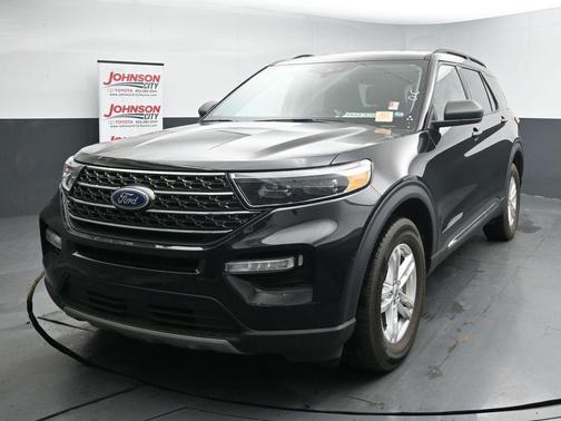 Agate Black Metallic 2023 Ford Explorer XLT