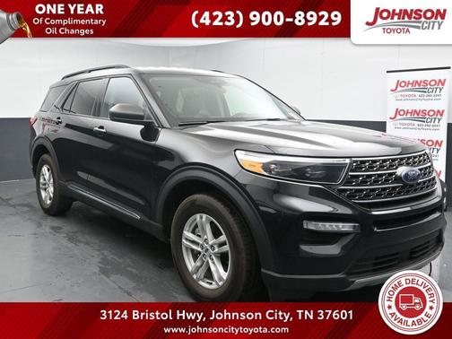 Agate Black Metallic 2023 Ford Explorer XLT