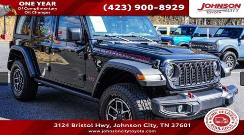 Black Clearcoat 2024 Jeep Wrangler Rubicon