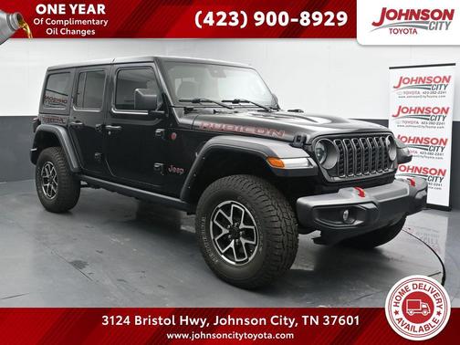 Black Clearcoat 2024 Jeep Wrangler Rubicon
