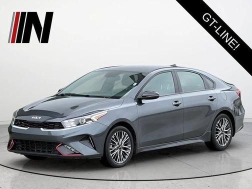 Gravity Gray 2023 Kia Forte GT-Line