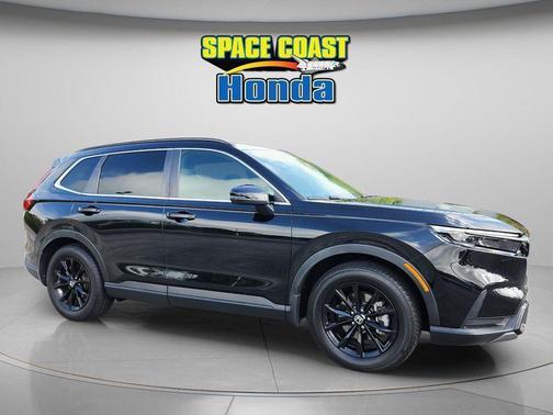 Crystal Black Pearl 2023 Honda CR-V Hybrid Sport FWD