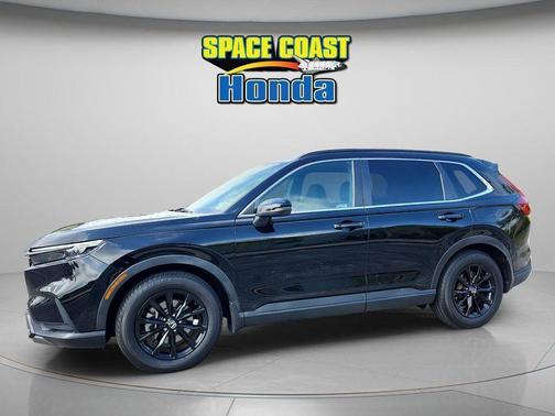 Crystal Black Pearl 2023 Honda CR-V Hybrid Sport FWD