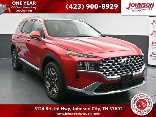 Calypso Red 2023 Hyundai SANTA FE Limited