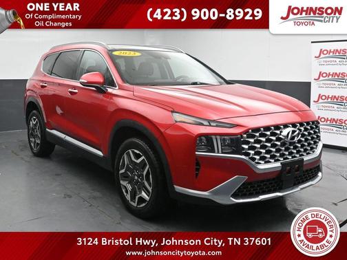 Calypso Red 2023 Hyundai SANTA FE Limited